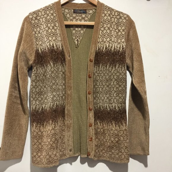 VINTAGE TEACHER COLLECTION SWEATER CARDIGANS SIZE S - Picture 2 of 8